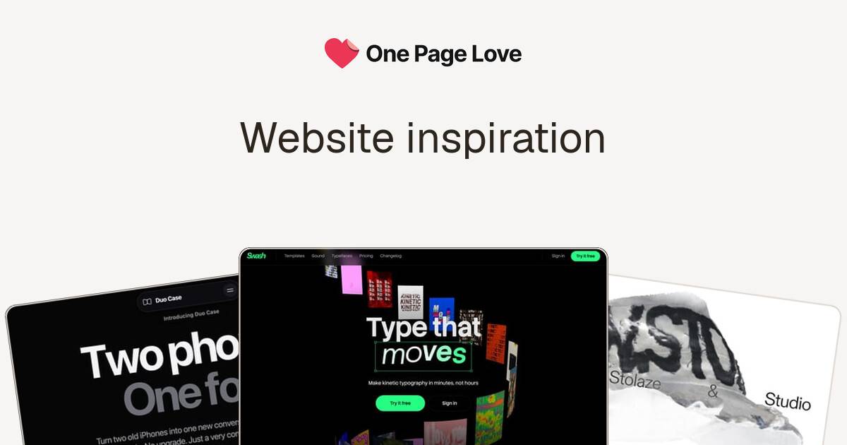 One Page Love