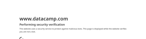 DataCamp网站截图
